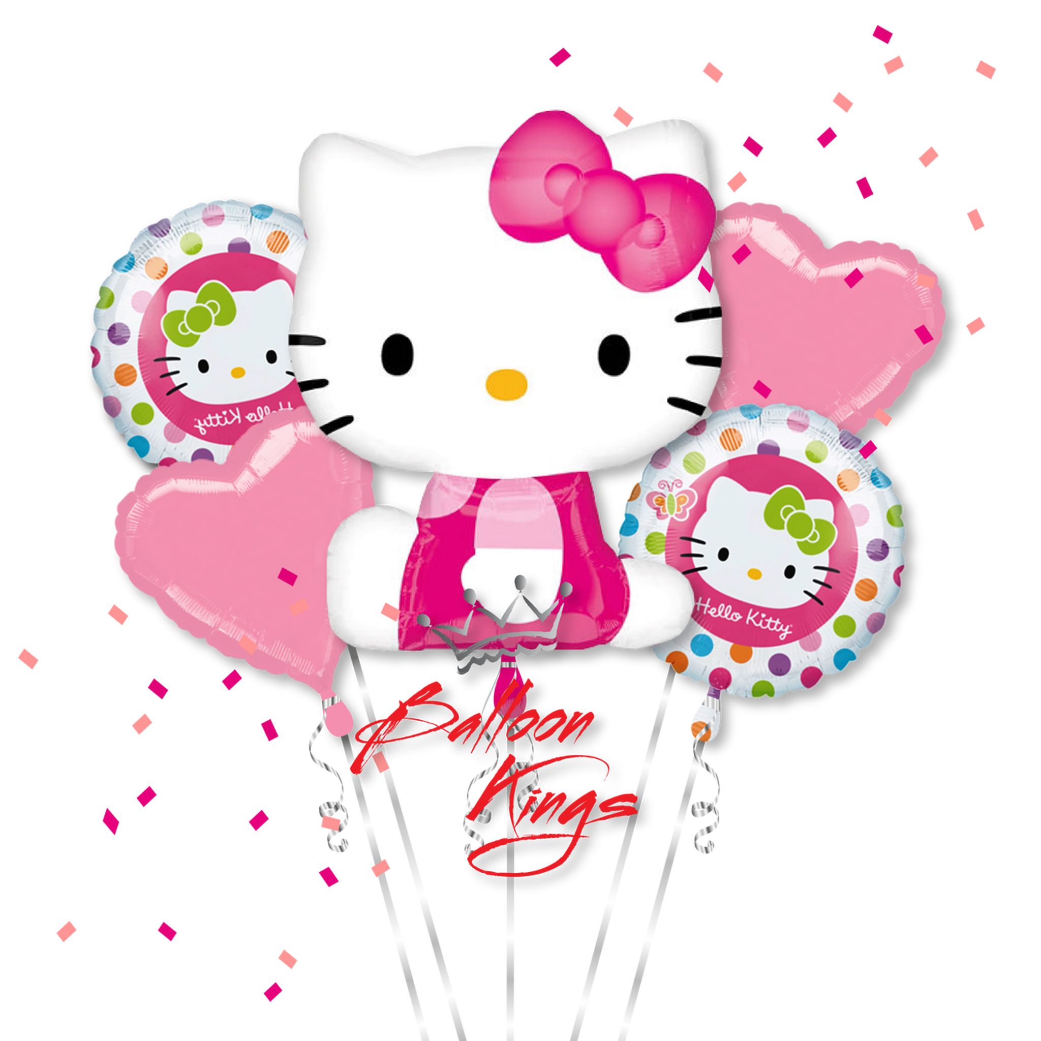  Hello Kitty Pink  Bouquet Balloon Kings